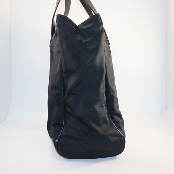 Vintage Gucci Black Nylon & Leather Tote Bag – Very Good Condition - Picture 4 of 10